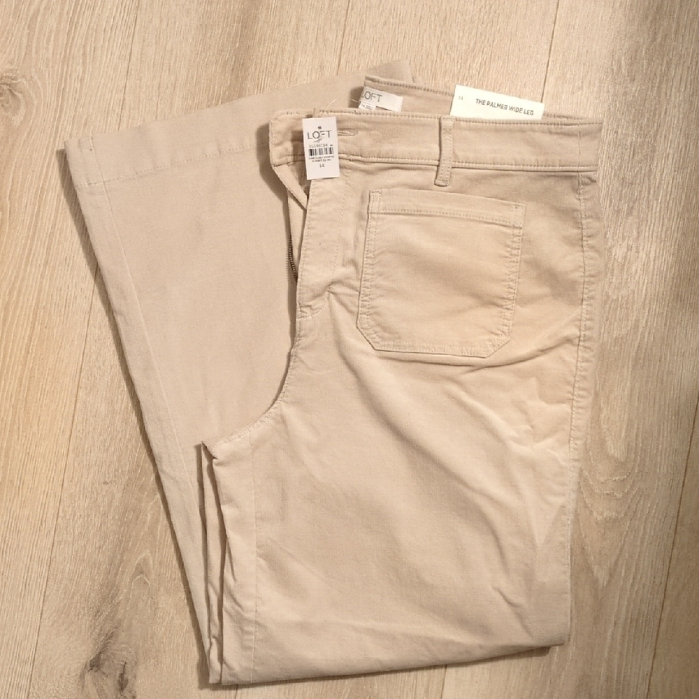 LOFT Beige Casual Pants